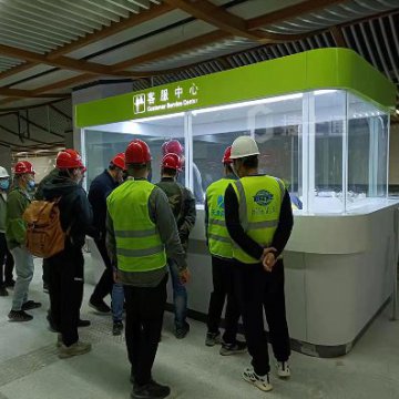 天津定制地鐵服務(wù)中心亭 地鐵服務(wù)崗亭 服務(wù)亭制作工廠——捷士通