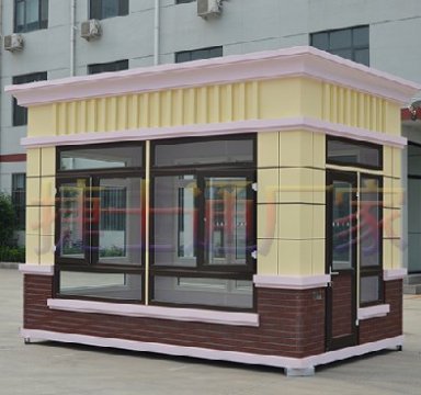 保安崗亭，氟碳漆崗亭，產(chǎn)品圖片展示！